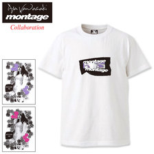 montage × Aya Kawasaki Realize Me S/S Tee画像