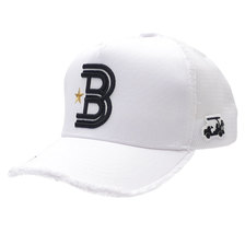 YOSHINORI KOTAKE DESIGN &times; BEAMS GOLF MESH CAP WHITE画像
