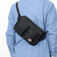 BEN DAVIS Double Pocket Shoulder Bag WHITE LABEL BDW-9328画像