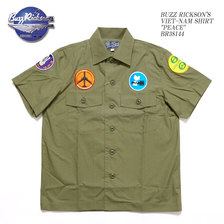 Buzz Rickson's VIET-NAM SHIRT "PEACE" BR38144画像