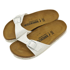 BIRKENSTOCK Madrid Magic Snake White GC1009045画像