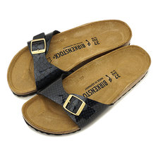 BIRKENSTOCK Madrid Magic Snake Black GC1009043画像