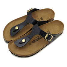 BIRKENSTOCK Gizeh Magic Snake Black GC1009113画像