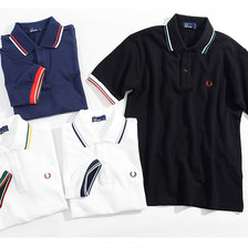 FRED PERRY Crazy Color Rib S/S Polo Shirt F1755画像