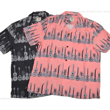 HOUSTON #40537 ALOHA SHIRT (GUITAR)画像