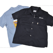 HOUSTON #40513 BOWLING SHIRT (BEER)画像