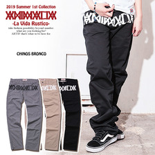 ANIMALIA CHINOS BRONCO AN19U-PT04画像