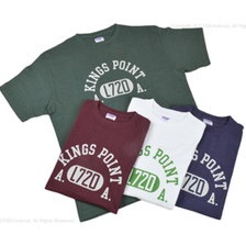 DUBBLE WORKS Lot 33005 SHORT SLEEVE PRINTED T-SHIRTS KINGS POINT画像