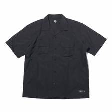 DESCENTE ddd X ATMOS LAB H/S BORING SHIRT BLACK DOR-T9501-BLKB画像