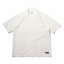 DESCENTE ddd X ATMOS LAB H/S BORING SHIRT WHITE DOR-T9501-WHTW画像