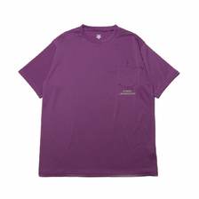 DESCENTE ddd X ATMOS LAB POCKET T-SHIRT PURPLE DOR-T9505-PPLP画像