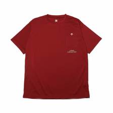 DESCENTE ddd X ATMOS LAB POCKET T-SHIRT BORDEAUX DOR-T9505-BORD画像