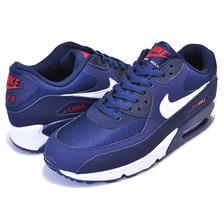 NIKE AIR MAX 90 ESSENTIAL midnight navy/white AJ1285-403画像