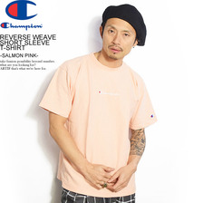 Champion REVERSE WEAVE SHORT SLEEVE T-SHIRT -SALMON PINK- C3-P322画像