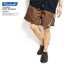 RADIALL TAURUS EASY SHORTS -BROWN-画像