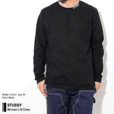 STUSSY Michael L/S Crew 1140124画像