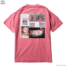 BORN X RAISED PARTYSQUARE TEE (ROSE) 31604画像