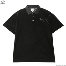 BORN X RAISED VELOUR SHORT SLEEVE (BLACK) 32202画像
