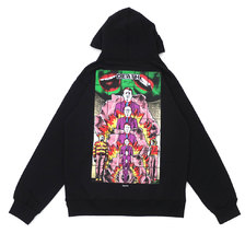 Supreme 19SS Gilbert&George DEATH Hooded Sweatshirt BLACK画像