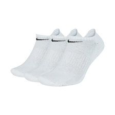 NIKE U NK EVERYDAY CUSH NS 3PR WHITE/BLACK SX7673-100画像