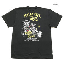 SKULL WORKS Tシャツ "RIDE TILL DEATH" 111923画像