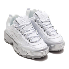 FILA DISRUPTOR 2 PREMIUM FADE WOMENS SILVER/WHITE/METALLIC F0329-0071画像