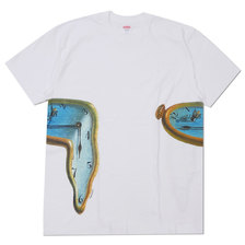 Supreme 19SS The Persistence of Memory Tee WHITE画像