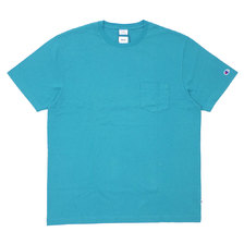 RHC Ron Herman &times; Champion S/S POCKET TEE AQUA画像