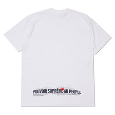 Supreme 19SS Headline Tee WHITE画像