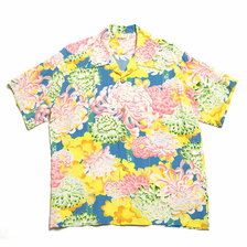 SUN SURF S/S RAYON HAWAIIAN SHIRT "COVERED WITH CHRYSANTHEMUM" SS38043画像