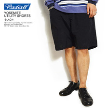 RADIALL YOSEMITE UTILITY SHORTS -BLACK-画像