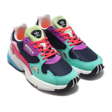 adidas Originals ADIDASFALCON W COLLEGIATE NAVY/COLLEGIATE NAVY/HI-RES GREEN S18 CG6211画像