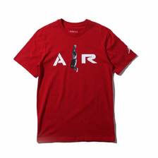 NIKE M JBSK TEE AIR PHOTO GYM RED AT0552-687画像