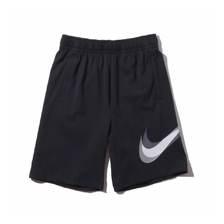 NIKE B NSW SHORT CORE JSY HBR BLACK/GUNSMOKE AQ9498-010画像