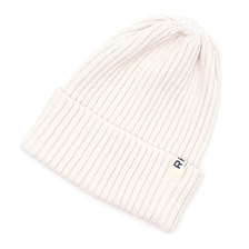 RHC Ron Herman Ron Herman Linen Rib Beanie WHITE画像
