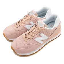 new balance WL574SKC OYSTER PINK画像