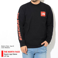 THE NORTH FACE Square Logo Sleeve L/S Tee NT31951画像