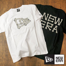 NEW ERA コットン Tシャツ ボーンズ フラッグ ニューエラ 11901412/11901413画像
