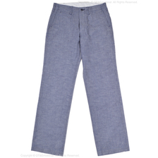 Two Moon Lot.536C Chambray work pants画像