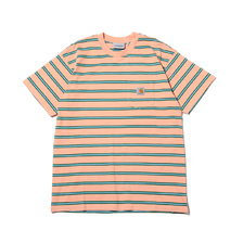 Carhartt S/S HOUSTON POCKET T-SHIRT LIGHTPINK I026370-A0ST画像