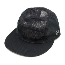 NEW ERA OUTDOOR ジェットキャップ テック マルチメッシュ ブラック 11897284画像