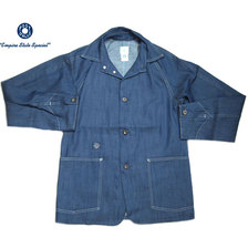 POST OVERALLS 2117 5oz DENIM POST40 JACKET indigo画像