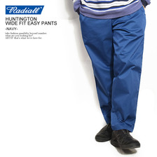 RADIALL HUNTINGTON WIDE FIT EASY PANTS -NAVY-画像