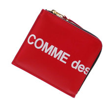 COMME des GARCONS Huge Logo Wallet RED画像