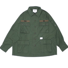 WTAPS 19SS JUNGLE LS 01 SHIRT OD画像