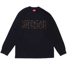 Supreme 19SS International L/S Tee BLACK画像