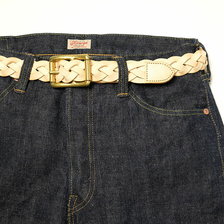 BURGUS PLUS Leather Mesh Belt BP19801画像