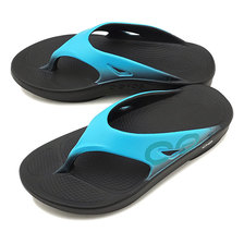 OOFOS Ooriginal Sport Black/Aqua 5020030画像