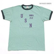 Buzz Rickson's S/S RINGER T-SHIRT "VMFA 212 PHANTOM PHLYER" BR78212画像