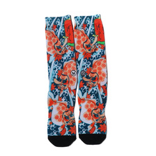 UBIQ IREZUMI SOCKS Tengu-kin BLACK UB19-S003画像